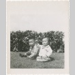 Two small children outside (ddr-densho-326-22)