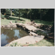 Rock bridge over water (ddr-densho-377-1990)