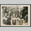 five women in swimsuits (ddr-densho-378-649)