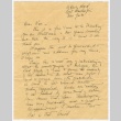Letter to Kan Domoto from Cheneab Corle (ddr-densho-329-488)