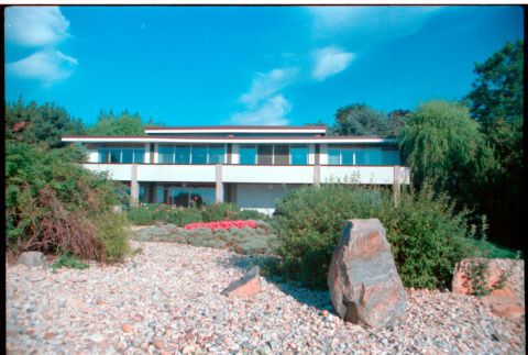 Rock garden in front of house (ddr-densho-377-2420)