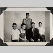 Portrait of family with five people (ddr-densho-587-27)