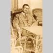 Man seated in a chair (ddr-njpa-4-2551)
