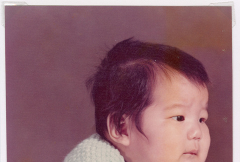 David Takeo Nishimura baby portrait (ddr-densho-477-462)