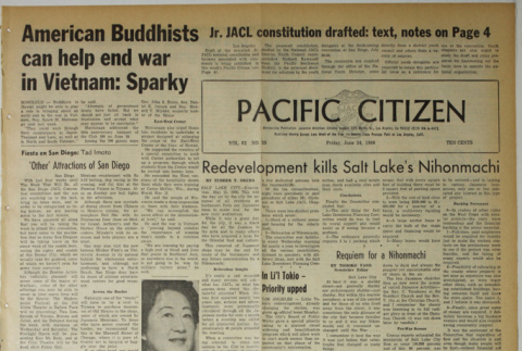 Pacific Citizen, Vol. 62, No. 25 (June 24, 1966) (ddr-pc-38-25)