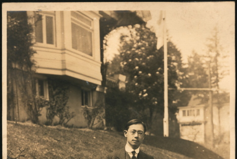 Young man in a three piece suit (ddr-densho-395-81)