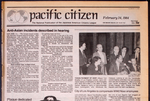 Pacific Citizen, Vol. 98, No. 7 (February 24, 1984) (ddr-pc-56-7)