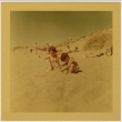 Two children playing on beach (ddr-densho-426-181)