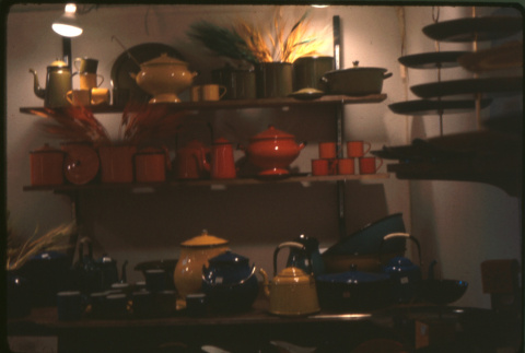 Display of enamelware (ddr-densho-426-344)