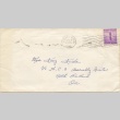 Envelope from George Kida to his mother Miyuki 