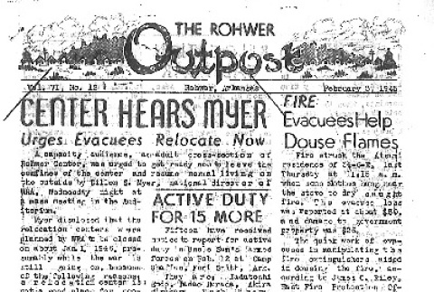 Rohwer Outpost Vol. VI No. 12 (February 3, 1945) (ddr-densho-143-241)
