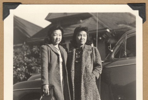 Two women in coats (ddr-densho-542-237)