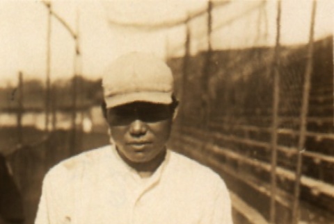 Miyamura, a Waseda University baseball player (ddr-njpa-4-722)