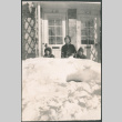 Three boys in snow (ddr-densho-523-193)
