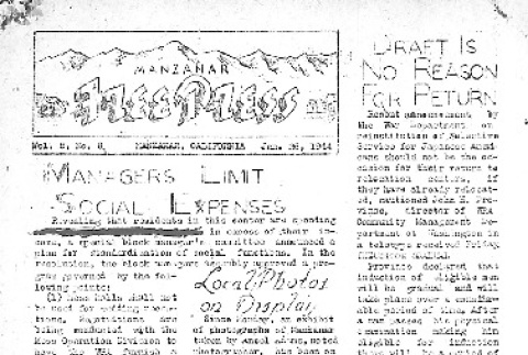 Manzanar Free Press Vol. 5 No. 8 (January 26, 1944) (ddr-densho-125-205)