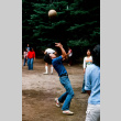 Jim Endo playing volleyball (ddr-densho-336-929)