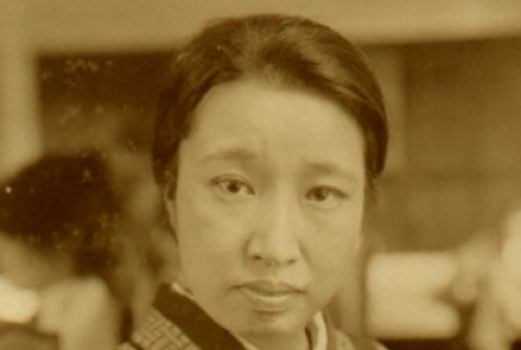 Hideko Oohama, a Japanese women's association leader (ddr-njpa-4-1682)
