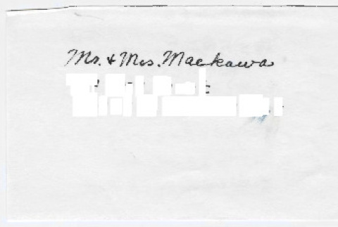 Address and note (ddr-densho-501-89)