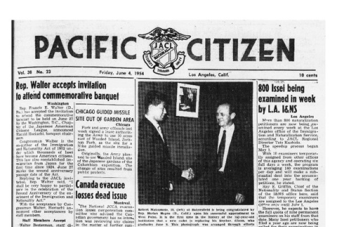 The Pacific Citizen, Vol. 38 No. 23 (June 4, 1954) (ddr-pc-26-23)