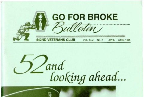 Go for broke, Vol. XLVI, no. 2, April-June 1995 (ddr-csujad-1-182)