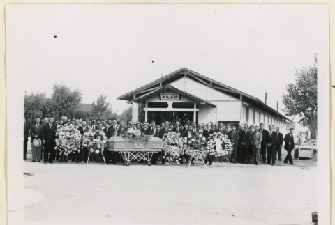 Funeral for Takesaburo Imai (ddr-densho-37-1721)
