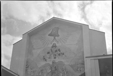Mural on side of church (ddr-densho-426-1627)