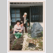 Mitsuye Yabe and Friends Looking at Flowers (ddr-ohs-1-213)