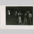 Four men on porch (ddr-densho-377-1641)