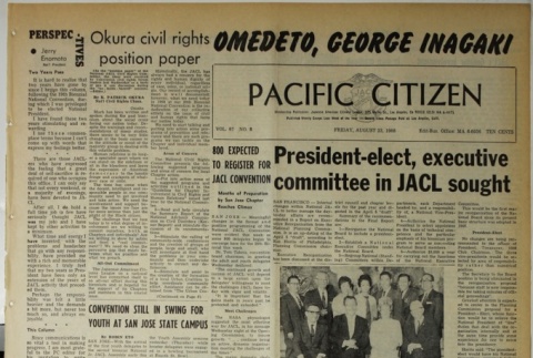 Pacific Citizen, Vol. 67, No. 8 (August 23, 1968) (ddr-pc-40-34)