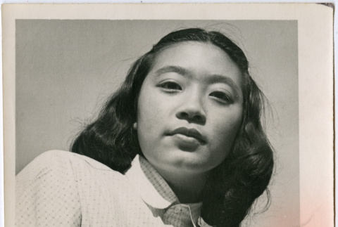 Portrait of a young woman (ddr-densho-329-809)