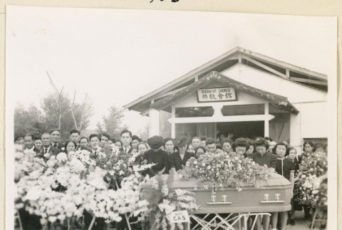 Funeral for Iouya Yamato (ddr-densho-37-1572)