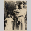 Woman with two children (ddr-densho-426-942)