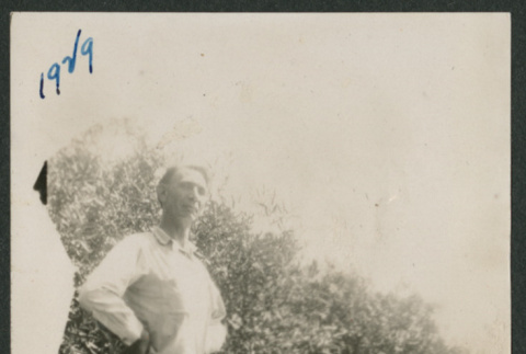 man in water (ddr-densho-378-633)