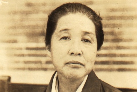 Tsutako Sozo, the Women's Patriotism Association director (ddr-njpa-4-1091)