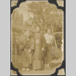 Three women outside (ddr-densho-432-149)