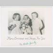 Drake Family Christmas Photo card (ddr-densho-443-13)