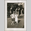 Two women at a park (ddr-densho-298-125)