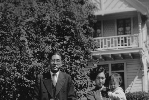 Motoyoshi family outside house (ddr-ajah-6-650)