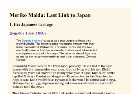 Meriko Maida: Last Link to Japan (ddr-densho-494-49)