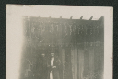 two women outside building (ddr-densho-378-805)