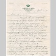 Letter sent to Kinuta Uno at Tule Lake concentration camp (ddr-densho-324-71)
