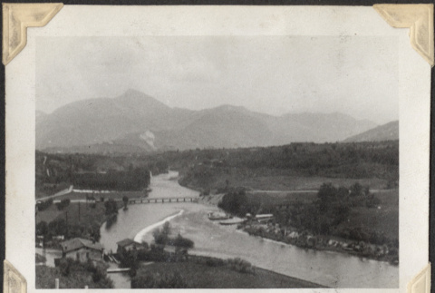 View of river valley and mountains (ddr-densho-466-639)