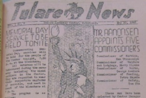 Tulare News Vol. I No. 6 (May 30, 1942) (ddr-densho-197-6)