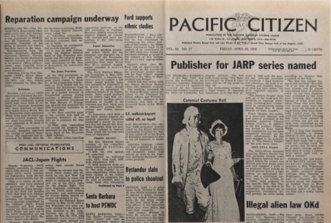 Pacific Citizen, Vol. 82, No. 17 (April 30, 1976) (ddr-pc-48-17)