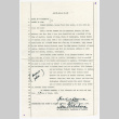 Affidavit from Yoshio Urakawa about Tadashi Elmer Urakawa (ddr-densho-474-86)