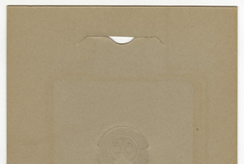 Portrait of man in graduation robe (ddr-densho-587-103)