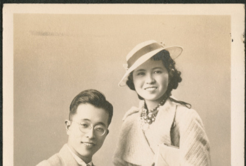 Portrait of couple (ddr-densho-293-119)