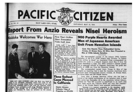 The Pacific Citizen, Vol. 18 No. 16 (May 13, 1944) (ddr-pc-16-20)