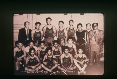 (Slide) - Image of boys basketball team (ddr-densho-330-210-master-18abcc722c)
