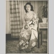 Woman wearing a kimono (ddr-manz-10-148)